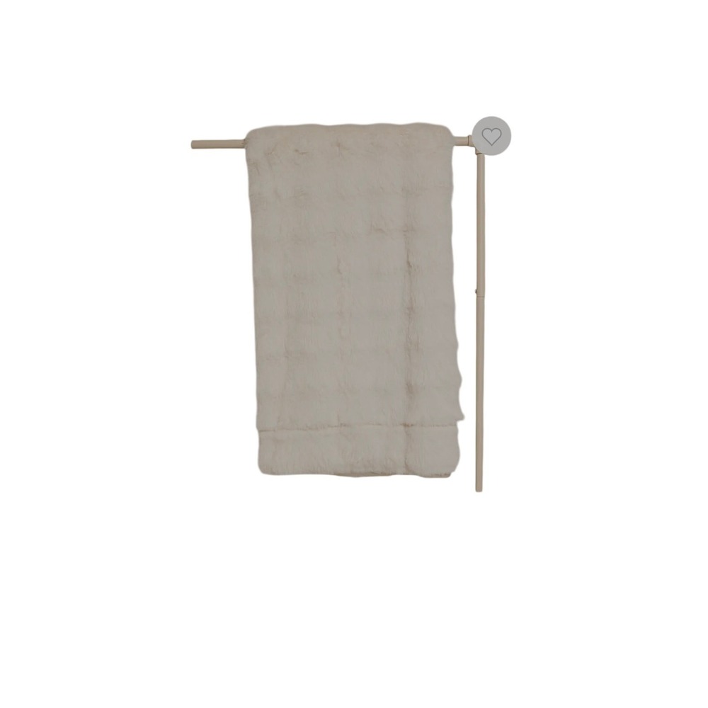 BKE Plush Double Sided Blanket New